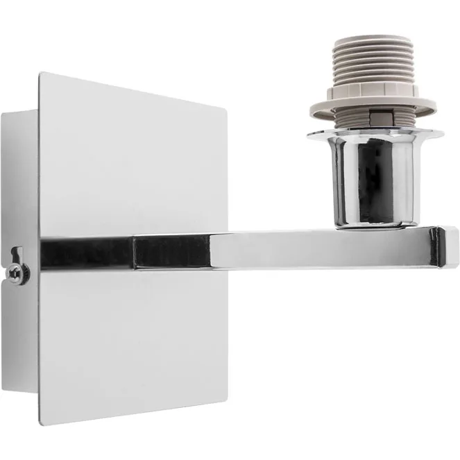 Base para aplique sydney 1xe14 l.12xan.15xal.13cm cromo