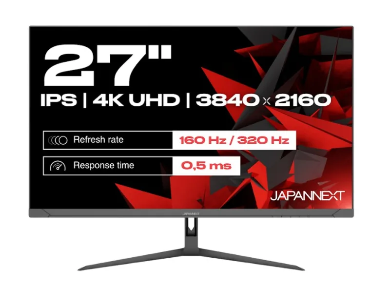 JAPANNEXT JN-I270UHD16FHD32 pantalla para PC 68,6 cm (27") 3840 x 2160 Pixeles 4K Ultra HD LED Negro