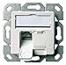 Telegärtner AMJ45 8/8 Up/50 - Enchufe para transmisión de datos (cat. 6), color blanco