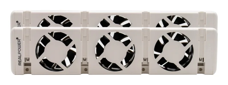 RealPower HL-2 Interior Blanco Ventilador eléctrico