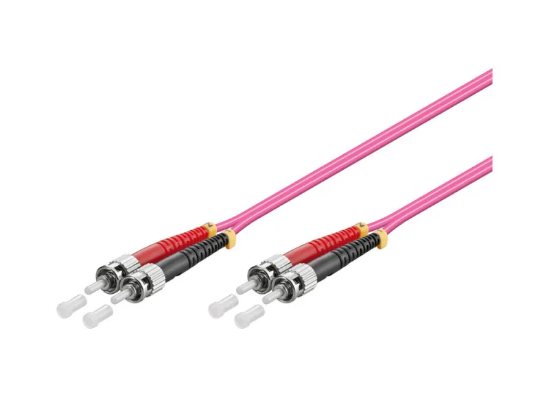 Alcasa LW-805ST4 Cable de fibra óptica e InfiniBand 5 m ST Violeta