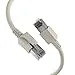 EFB-Elektronik 1m Cat6a S/FTP - 1 m - Cat6a - S/FTP (S-STP) - RJ-45 - Gris