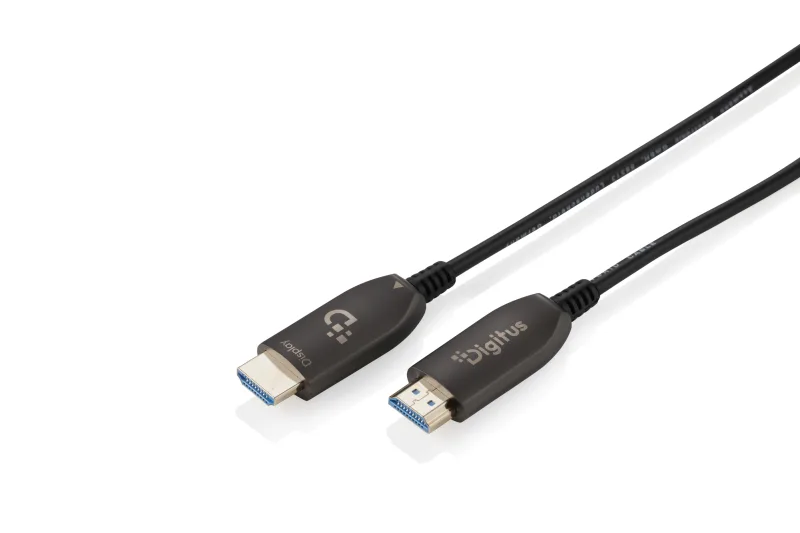 Digitus Cable de fibra óptica híbrido HDMI AOC, UHD 8K, 70 m