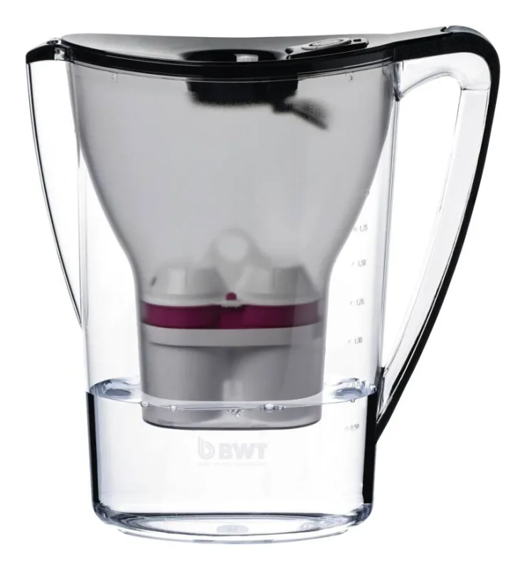 BWT Aqualizer Home Filtro de agua para jarra 2,7 L Negro, Transparente