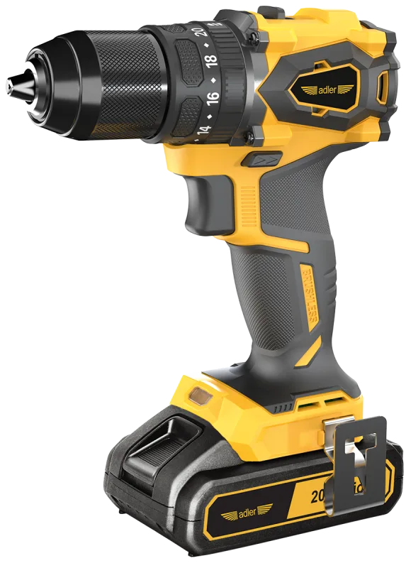 Adler wkrętarka udarowa 20v aku1710w-2ah