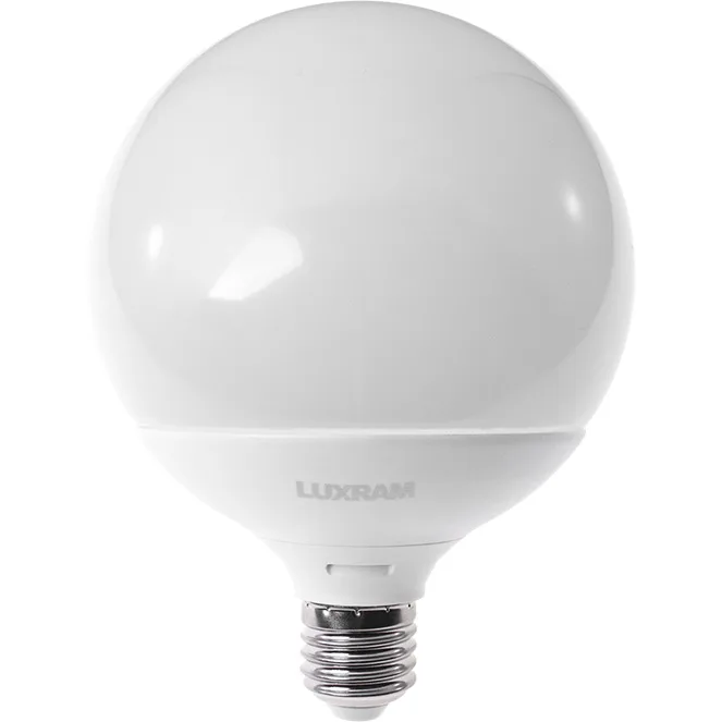 Bombilla e27 (grueso) globo value led d120 20w 6400k 2000lm -a+