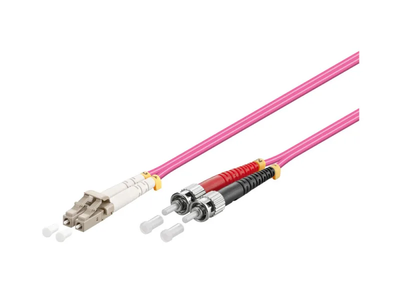 Alcasa LW-805LT4 Cable de fibra óptica e InfiniBand 5 m LC ST Violeta