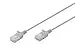 Digitus Cable de conexión CAT 6 U-UTP Slim, 2 m, gris