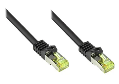 Alcasa 60m Cat7 S/FTP cable de red Negro S/FTP (S-STP)