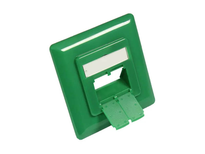 Alcasa GC-N0059 tapa de seguridad para enchufe RJ-45 Verde 1 pieza(s)