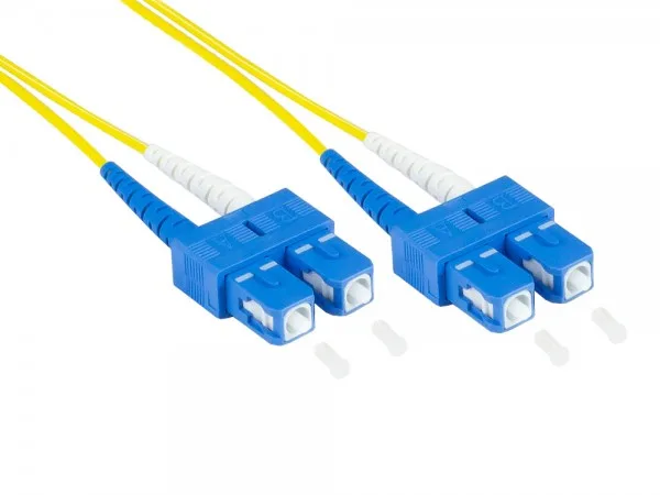 Alcasa LW-9075SC Cable de fibra óptica e InfiniBand 7,5 m 2x SC Amarillo