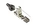 Good Connections Wentronic - Conector de red (cat. 6 A, 500 MHz, 10 Gigabit, sin herramientas, conector RJ45 para cables de conexión, apantallado, STP, metal)