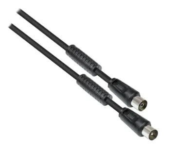 Alcasa S-PAK20S cable coaxial 20 m IEC Negro