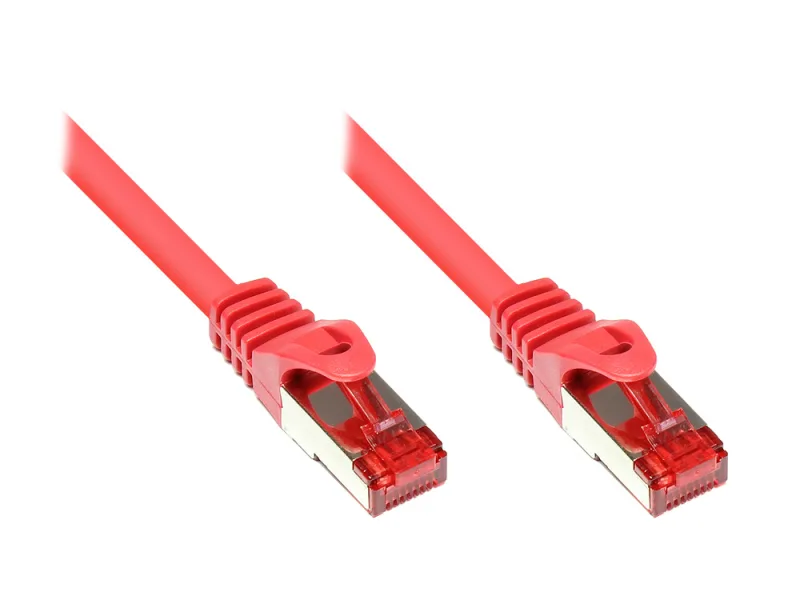 Alcasa 8060-002R cable de red Rojo 0,15 m Cat6 S/FTP (S-STP)