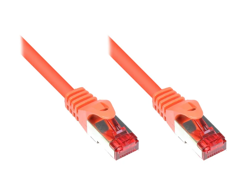 Alcasa RJ-45 - RJ-45 M/M 0.15m cable de red Naranja 0,15 m Cat6 S/FTP (S-STP)