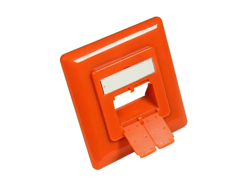 Alcasa GC-N0058 tapa de seguridad para enchufe RJ-45 Naranja 1 pieza(s)