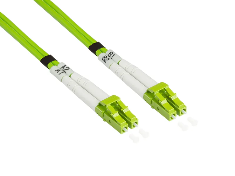 Alcasa LW-802LC5 Cable de fibra óptica e InfiniBand 2 m LC Verde