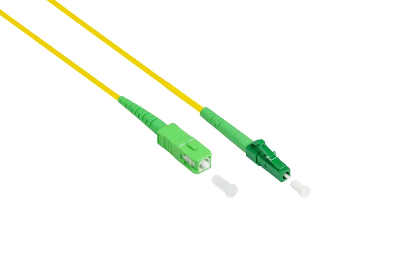 Alcasa LW-S900LASA Cable de fibra óptica e InfiniBand 0,5 m LC SC Amarillo