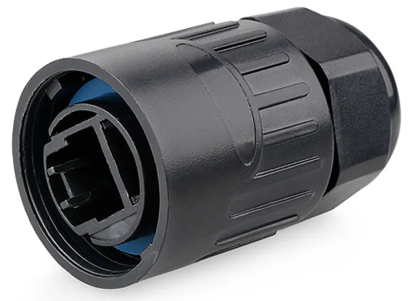 Alcasa IC06-R101 conector RJ45 Negro