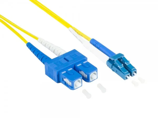 Alcasa LW-9075LS Cable de fibra óptica e InfiniBand 7,5 m 2x LC 2x SC Amarillo