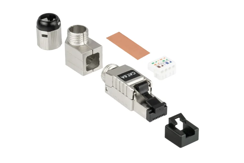 Alcasa GC-N0165 conector RJ45 Aluminio