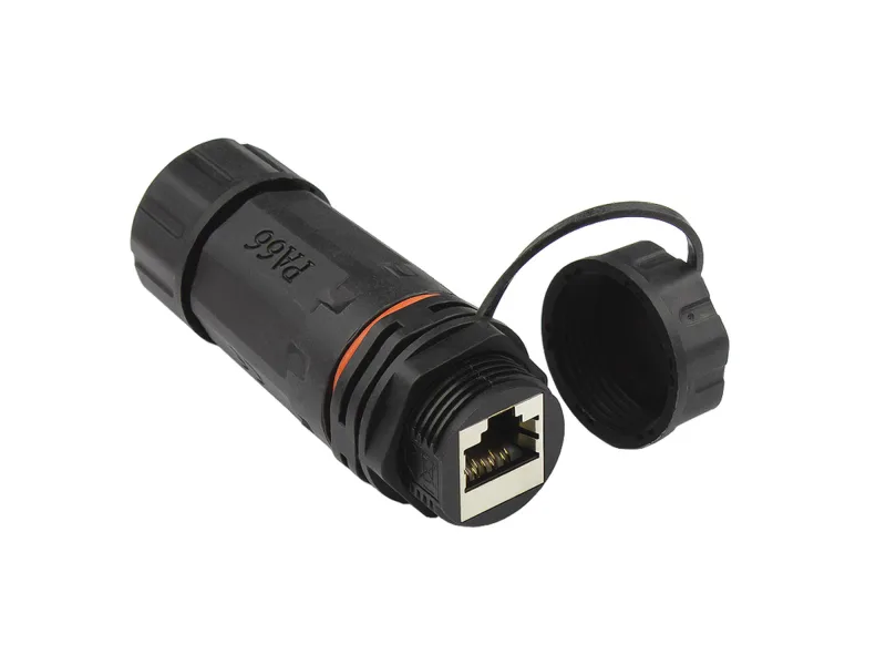 Alcasa ODC-06 conector RJ-45 Negro