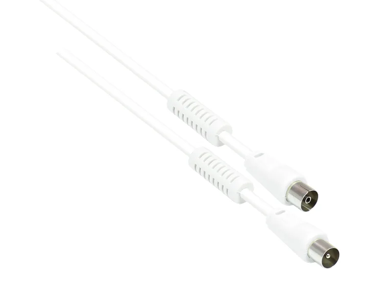 Alcasa S-PAK015 cable coaxial 1,5 m IEC Blanco