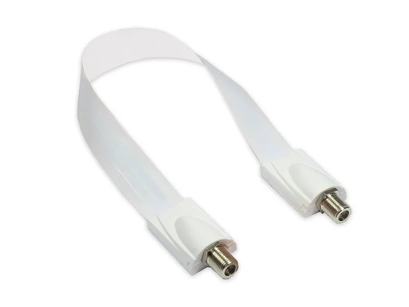 Alcasa SAT F 53.5cm cable coaxial 53,5 m Blanco