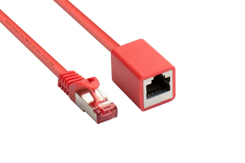 Alcasa 8063VR-020R cable de red Rojo 2 m Cat6 S/FTP (S-STP)