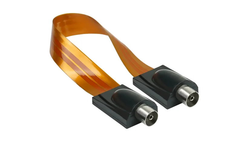 Alcasa S-FD26KK cable coaxial 0,26 m IEC Naranja