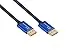 Good Connections® SmartFlex - Cable DisplayPort 1.4 (8 K, UHD-2 / 4K UHD, carcasa de aluminio, 1 m), color azul oscuro