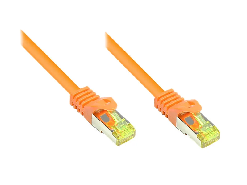 Alcasa 0.15m Cat7 RJ-45 cable de red Naranja 0,15 m S/FTP (S-STP)