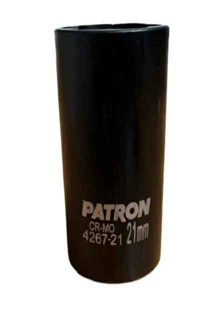 Adaptador de impacto reversible 1/2" 21mm (hexagonal) (para tuercas dañadas)