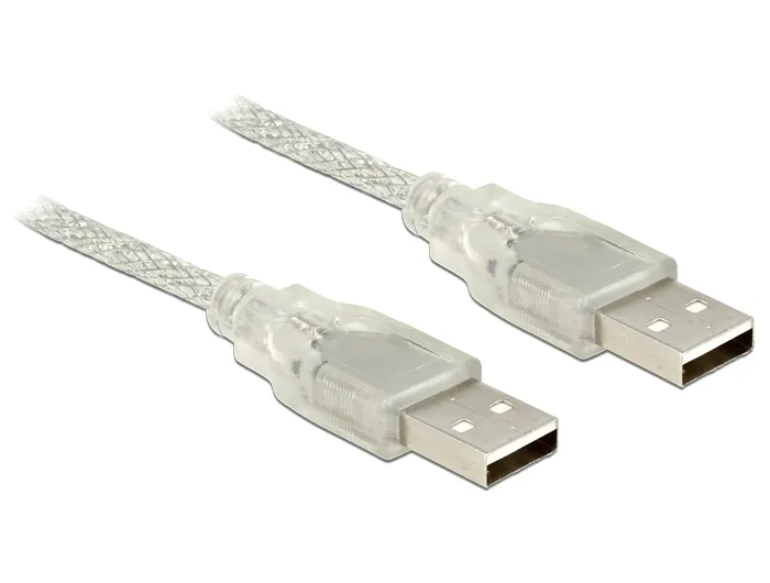 DeLOCK 83888 cable USB USB 2.0 1,5 m USB A Transparente