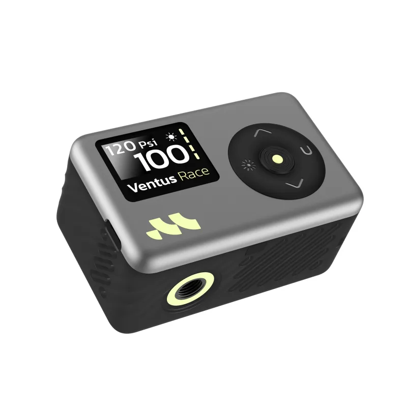 Woowind ventus race mini inflador para bicicletas y motocicletas, negro