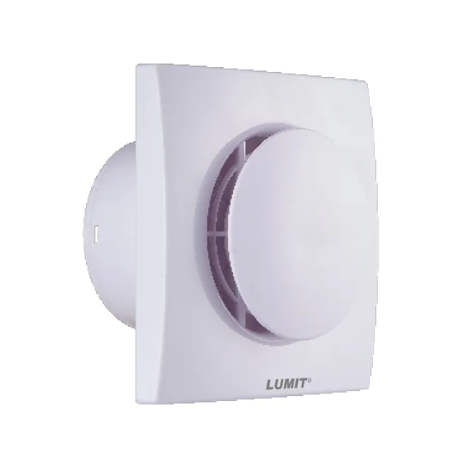 Extractor axial gregal en abs blanco 12w, tubo con d.100mm