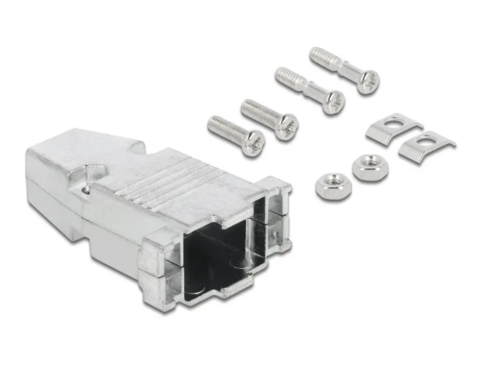 DeLOCK Carcasa metálica para conector D-Sub 9