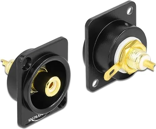 DeLOCK Módulo Type-D hembra RCA para conector de estaño