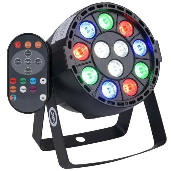 Light4me p12 led par rgbw - par led rgbw, pilot