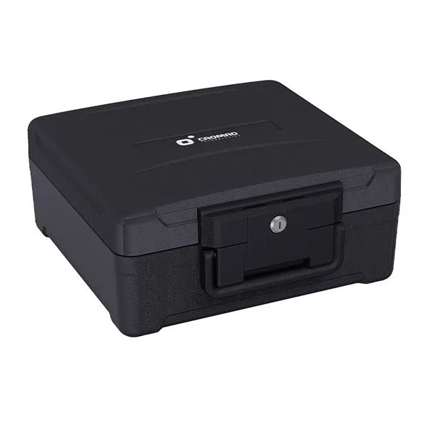 Cromad firebox m1 caja fuerte - resistente a fuego y agua - cerradura de llave - diseã±o robusto y portatil - 170x390x365mm