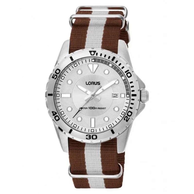 LORUS Sport Man Montre Homme Analogique Quartz Avec Bracelet Nylon RS937AX2