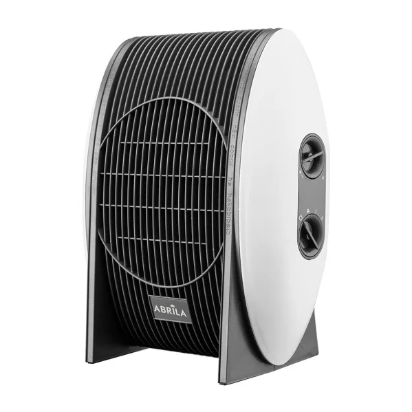 ABRILA - Termoventilador Desierto 2000W Blanco con 2 Potencias y 3 Funciones | Termostato Regulable y Sistema de Seguridad | Diseño Moderno | Fácil Transporte