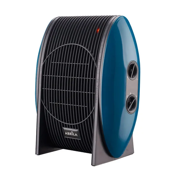 ABRILA - Termoventilador Desierto 2000W Azul con 2 Potencias y 3 Funciones | Termostato Regulable y Sistema de Seguridad | Diseño Moderno | Fácil Transporte