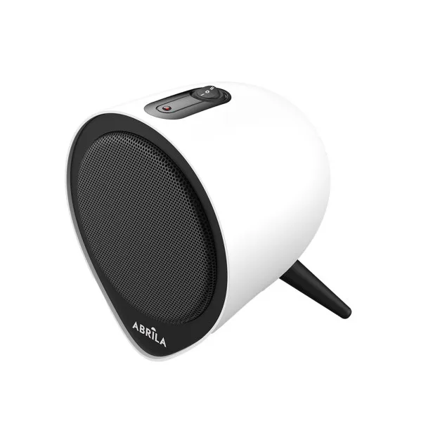 Termoventilador ceramico andino 1500w blanc/negro 2pot.protecc.anticalentamiento,antivuelco 21x18x18cm