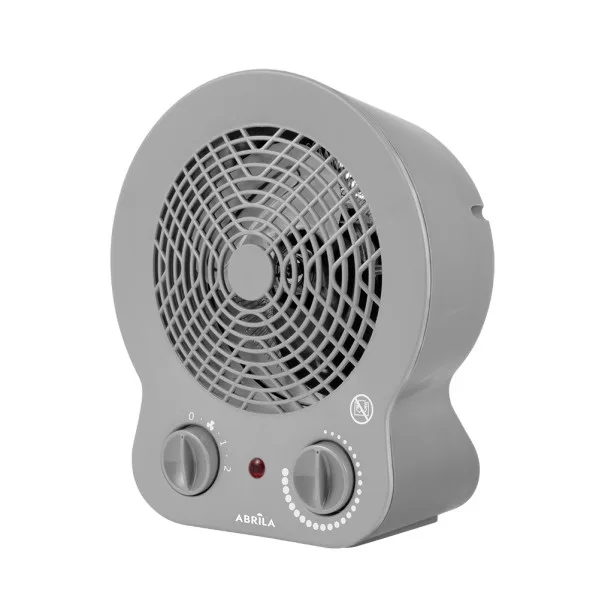 Termoventilador elect.cremona 2000w gris termost. reg. 2potencias 3funciones sist.seg. 26,5x22,5x13cm