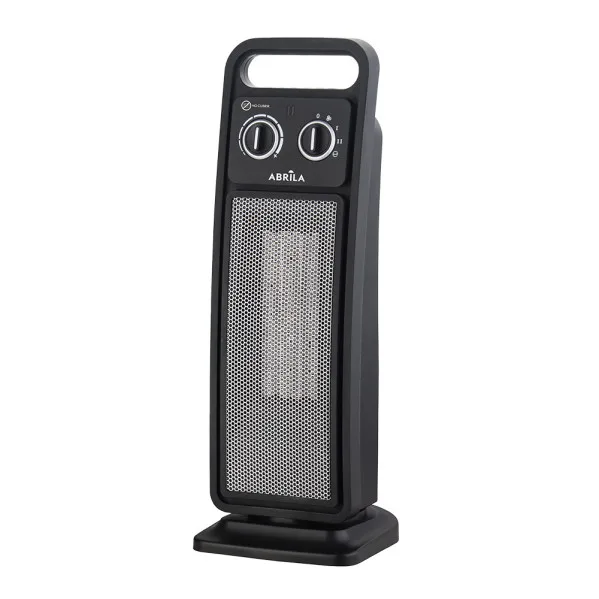 Termoventilador ceramico vert.brasil 2000w negro 2pot.oscilant.antivuel.termost. prot.cal 50,7x19x18,3 cm
