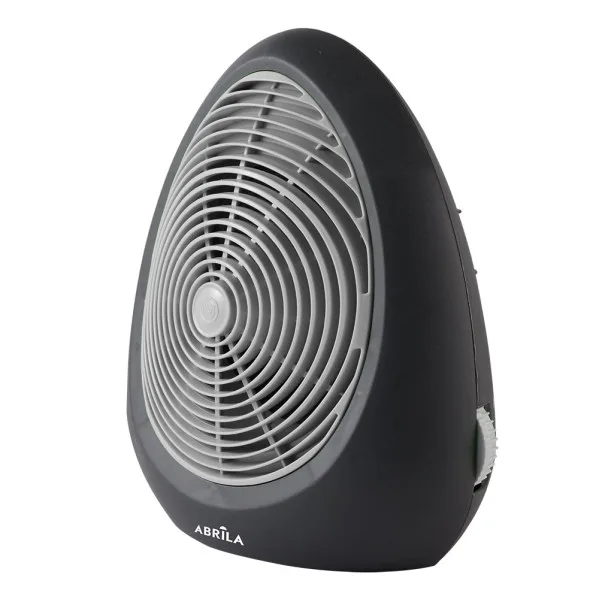 Termoventilador elect.perugia 2000w negro/gris termost.reg. 2potencias 3funciones sist.seguridad 30,5x27x16cm