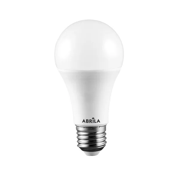 Bombilla LED estándar "Abrila" E27 (10W 4000K 900lm) IP44 Ø5x10cm color blanco