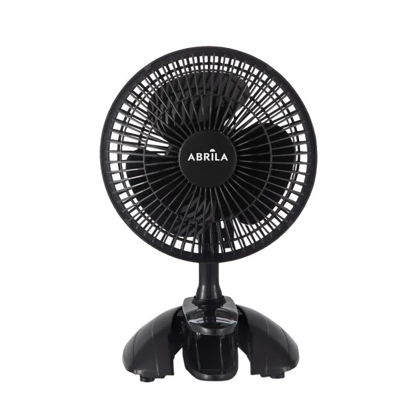 Ventilador sobrem.c/pinza nervion negro 2velocidades 20w 2en1 30x20x16cm