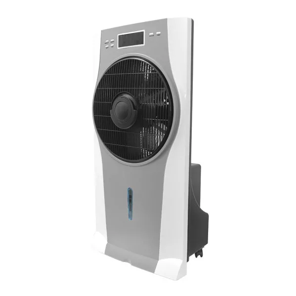 ABRILA-Ventilador Nebulizador Efeso | Ventilador de Pie | Humidificador con 3 Velocidades | Potencia 90W | Blanco/Gris/Negro